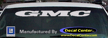 GMC Decal DC09021