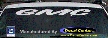 GMC Decal DC09023