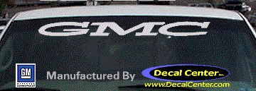 GMC Decal DC09026