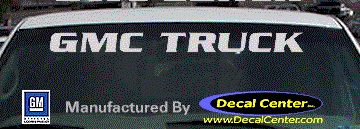 GMC Truck Decal DC09028