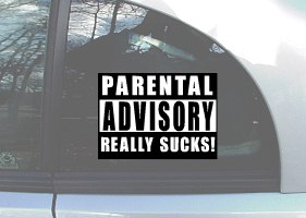 Parental Advisory Decal IMR500