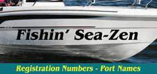 Boat Lettering