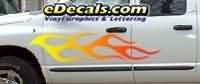 full color fade vinyl graphic decals