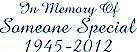 In memory Of Decal Designer