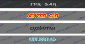 sample car decals