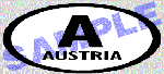 Country Oval Decal