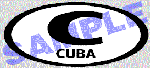 Country Oval Decal