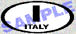 Country Oval Decal