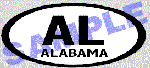 State Oval Decal