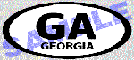 State Oval Decal