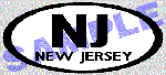 State Oval Decal
