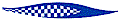 Checkered Flag Decal Graphics cfg204