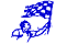 Checkered Flag Decal Graphics cfg272