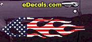 patriotic flame decals