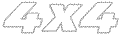 4x4-Decal