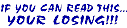 losing