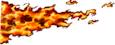 Real Fire Flame Decal Sticker Graphics