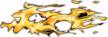Real Fire Flame Decal Sticker Graphics