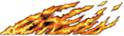Real Fire Flame Decal Sticker Graphics