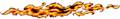 Real Fire Flame Decal Sticker Graphics