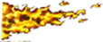 Real Fire Flame Decal Sticker Graphics