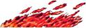 Real Fire Flame Decal Sticker Graphics