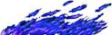 Real Fire Flame Decal Sticker Graphics