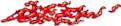 Real Fire Flame Decal Sticker Graphics
