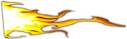 Real Fire Flame Decal Sticker Graphics