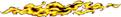 Real Fire Flame Decal Sticker Graphics