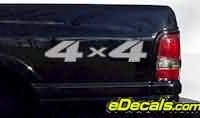  ACC209 4x4 Decal