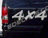 ACC238 4x4 Decal