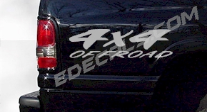 ACC249 4x4 Decal