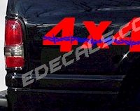  ACC350 Two Color 4x4 Decal