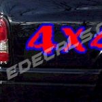 ACC351 Two Color 4x4 Decal