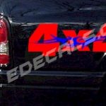 ACC352 Two Color 4x4 Decal