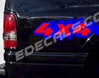  ACC353 Two Color 4x4 Decal