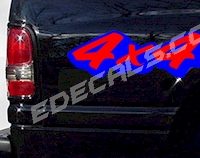  ACC355 Two Color 4x4 Decal
