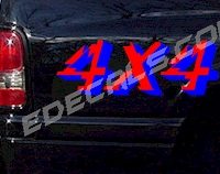  ACC356 Two Color 4x4 Decal