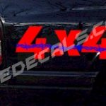 ACC357 Two Color 4x4 Decal