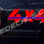 ACC359 Two Color 4x4 Decal