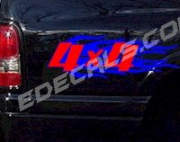  ACC360 Two Color 4x4 Decal