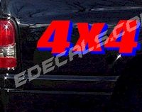  ACC362 Two Color 4x4 Decal