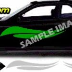 ACC484 Flame Accent Graphic Decal