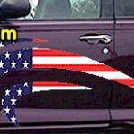ACC903 USA Striped Accent Decal