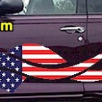 ACC910 USA Striped Accent Decal