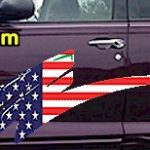 ACC911 USA Striped Accent Decal