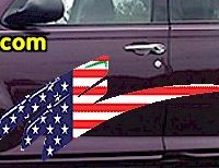  ACC911 USA Striped Accent Decal