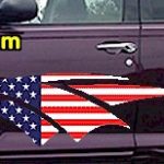 ACC912 USA Striped Accent Decal