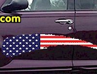  ACC914 USA Striped Accent Decal